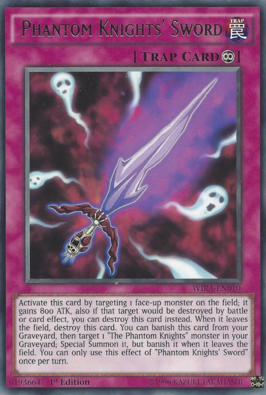 Phantom Knights' Sword [WIRA-EN010] Rare | Jomio and Rueliete's Cards and Comics