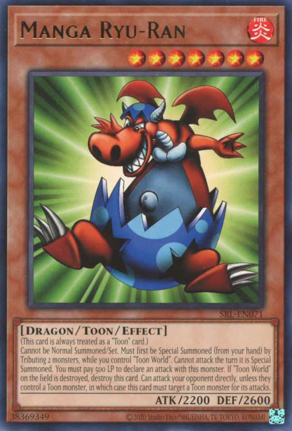 Manga Ryu-Ran [SRL-EN071] Rare | Jomio and Rueliete's Cards and Comics