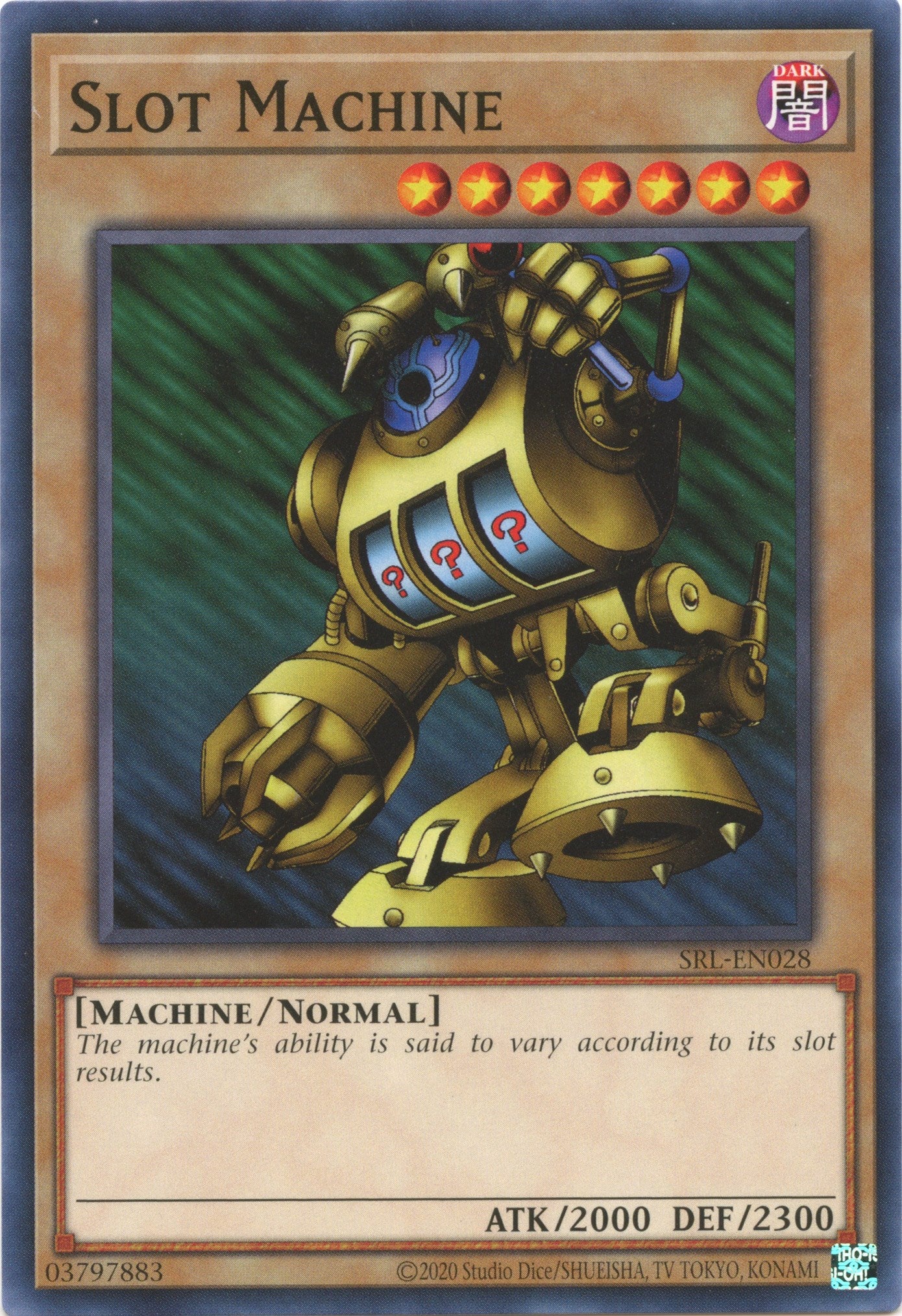 Slot Machine (25th Anniversary) [SRL-EN028] Common | Jomio and Rueliete's Cards and Comics
