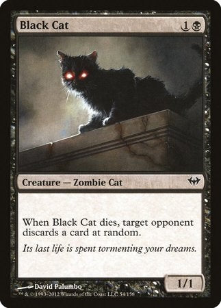 Black Cat [Dark Ascension] | Jomio and Rueliete's Cards and Comics