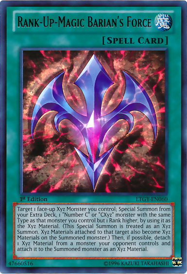 Rank-Up-Magic Barian's Force [LTGY-EN060] Ultra Rare | Jomio and Rueliete's Cards and Comics