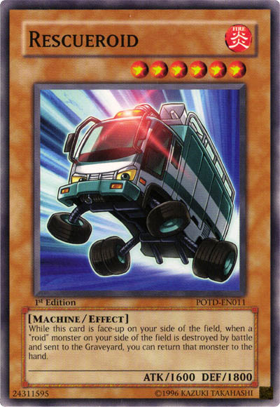 Rescueroid [POTD-EN011] Common | Jomio and Rueliete's Cards and Comics