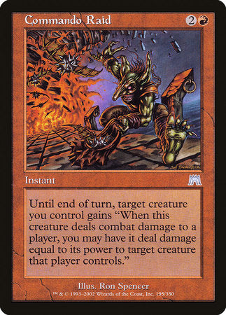 Commando Raid [Onslaught] | Jomio and Rueliete's Cards and Comics