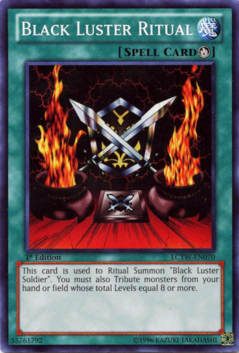 Black Luster Ritual [LCYW-EN070] Common | Jomio and Rueliete's Cards and Comics