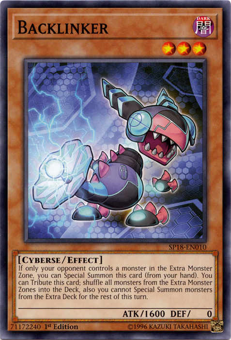 Backlinker [SP18-EN010] Common | Jomio and Rueliete's Cards and Comics