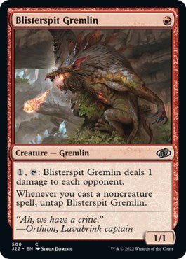 Blisterspit Gremlin [Jumpstart 2022] | Jomio and Rueliete's Cards and Comics