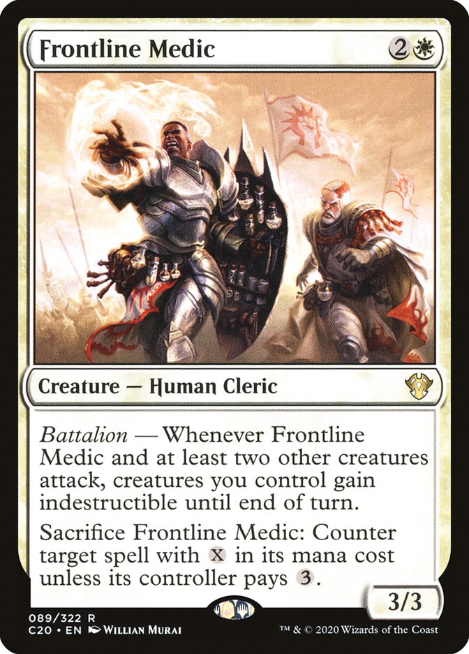 Frontline Medic [Commander 2020] | Jomio and Rueliete's Cards and Comics
