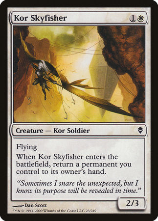 Kor Skyfisher [Zendikar] | Jomio and Rueliete's Cards and Comics