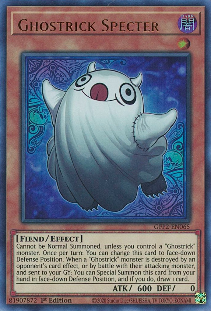 Ghostrick Specter [GFP2-EN065] Ultra Rare | Jomio and Rueliete's Cards and Comics