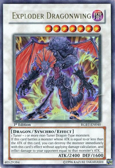 Exploder Dragonwing [RGBT-EN040] Ultra Rare | Jomio and Rueliete's Cards and Comics