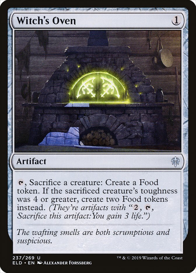 Witch's Oven [Throne of Eldraine] | Jomio and Rueliete's Cards and Comics
