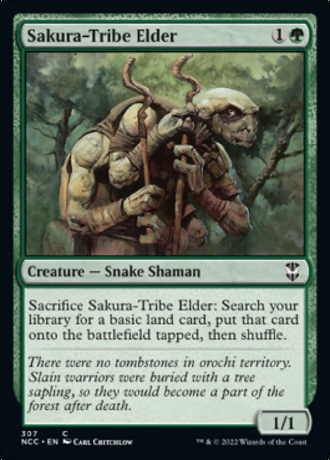 Sakura-Tribe Elder [Streets of New Capenna Commander] | Jomio and Rueliete's Cards and Comics