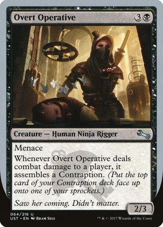 Overt Operative [Unstable] | Jomio and Rueliete's Cards and Comics