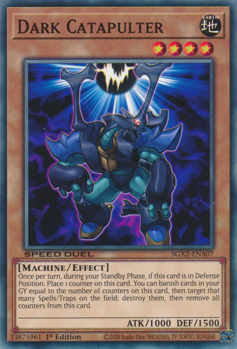 Dark Catapulter [SGX2-ENA07] Common | Jomio and Rueliete's Cards and Comics