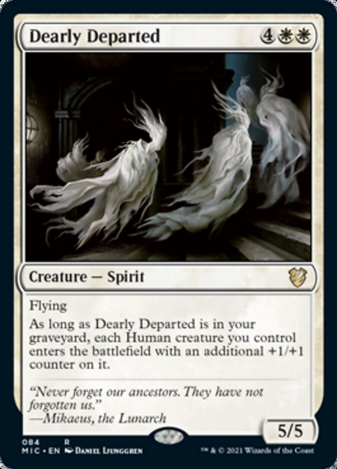 Dearly Departed [Innistrad: Midnight Hunt Commander] | Jomio and Rueliete's Cards and Comics