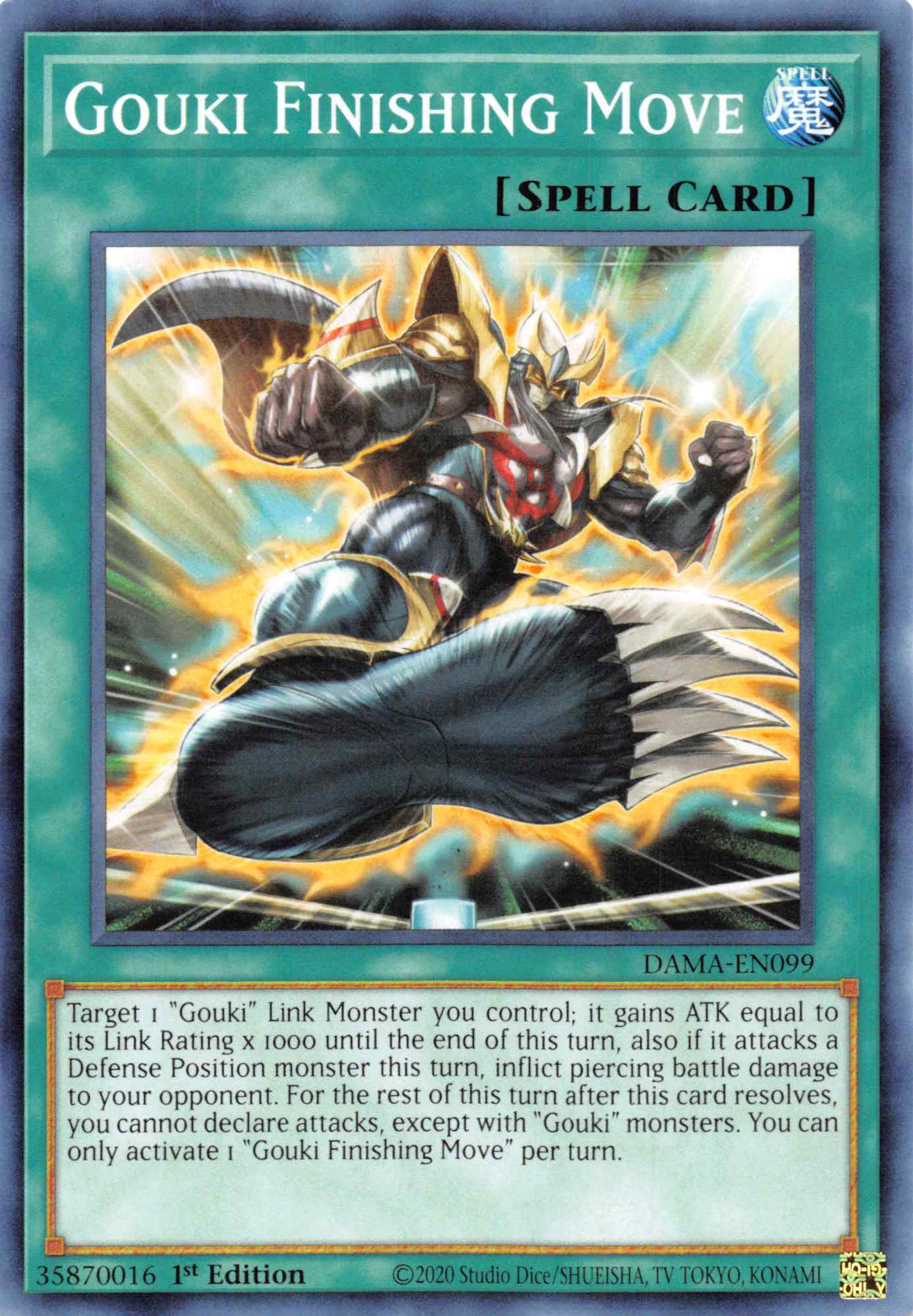 Gouki Finishing Move [DAMA-EN099] Common | Jomio and Rueliete's Cards and Comics