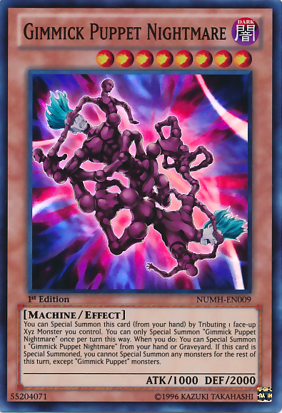 Gimmick Puppet Nightmare [NUMH-EN009] Super Rare | Jomio and Rueliete's Cards and Comics