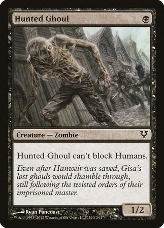 Hunted Ghoul [Avacyn Restored] | Jomio and Rueliete's Cards and Comics