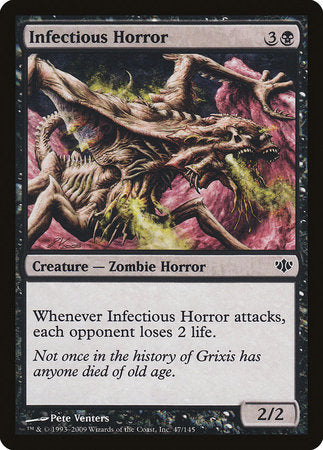 Infectious Horror [Conflux] | Jomio and Rueliete's Cards and Comics