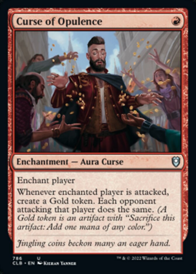 Curse of Opulence [Commander Legends: Battle for Baldur's Gate] | Jomio and Rueliete's Cards and Comics