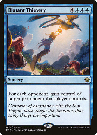 Blatant Thievery [Explorers of Ixalan] | Jomio and Rueliete's Cards and Comics