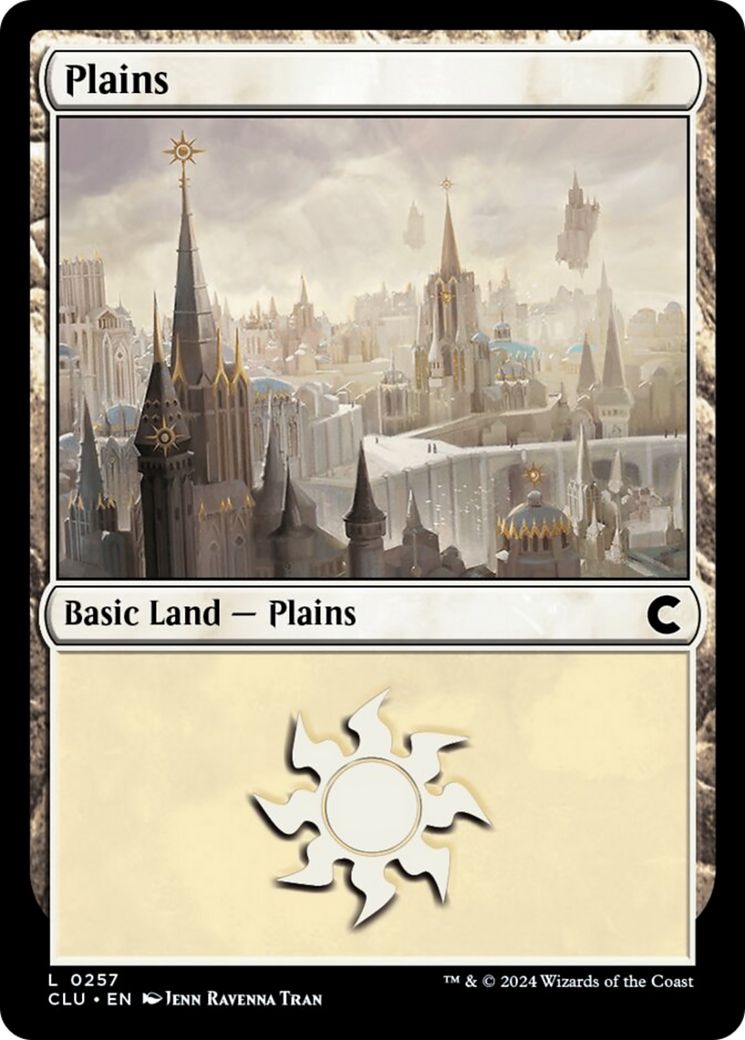 Plains (0257) [Ravnica: Clue Edition] | Jomio and Rueliete's Cards and Comics