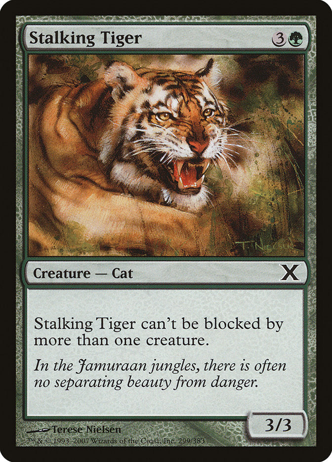 Stalking Tiger [Tenth Edition] | Jomio and Rueliete's Cards and Comics