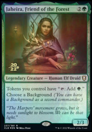 Jaheira, Friend of the Forest [Commander Legends: Battle for Baldur's Gate Prerelease Promos] | Jomio and Rueliete's Cards and Comics
