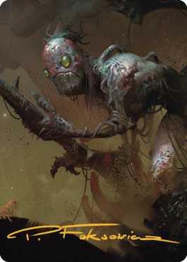 Mold Folk Art Card (Gold-Stamped Signature) [Commander Legends: Battle for Baldur's Gate Art Series] | Jomio and Rueliete's Cards and Comics