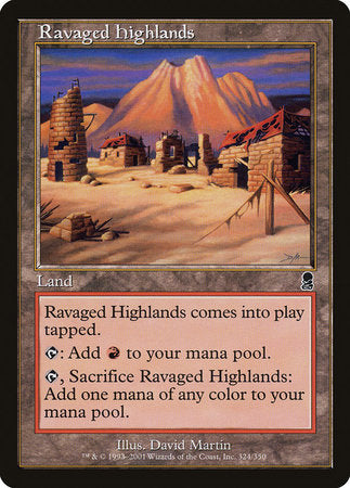 Ravaged Highlands [Odyssey] | Jomio and Rueliete's Cards and Comics