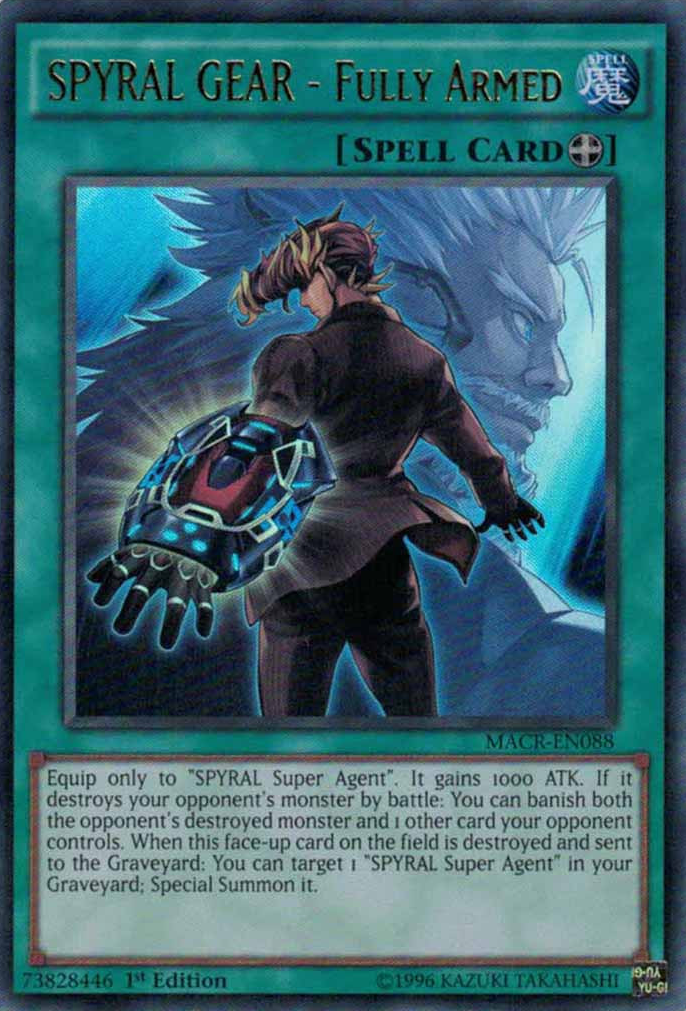 SPYRAL GEAR - Fully Armed [MACR-EN088] Ultra Rare | Jomio and Rueliete's Cards and Comics
