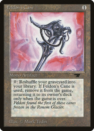 Feldon's Cane [Antiquities] | Jomio and Rueliete's Cards and Comics