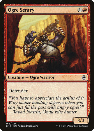 Ogre Sentry [Conspiracy: Take the Crown] | Jomio and Rueliete's Cards and Comics