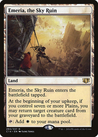 Emeria, the Sky Ruin [Commander 2014] | Jomio and Rueliete's Cards and Comics