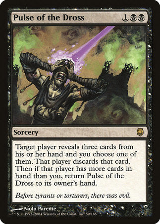 Pulse of the Dross [Darksteel] | Jomio and Rueliete's Cards and Comics