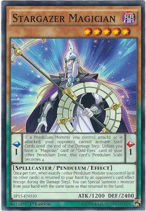 Stargazer Magician [SP15-EN010] Common | Jomio and Rueliete's Cards and Comics