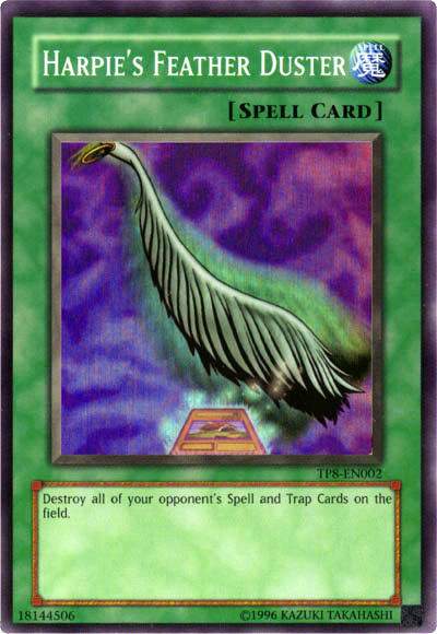 Harpie's Feather Duster [TP8-EN002] Super Rare | Jomio and Rueliete's Cards and Comics