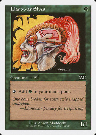 Llanowar Elves [Classic Sixth Edition] | Jomio and Rueliete's Cards and Comics