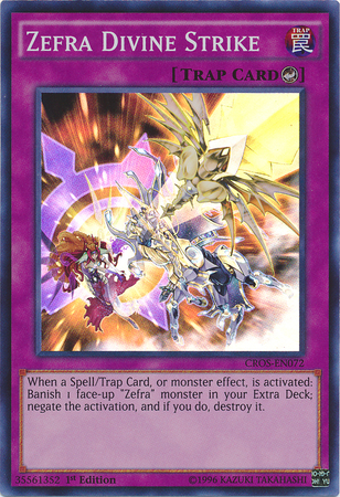 Zefra Divine Strike [CROS-EN072] Super Rare | Jomio and Rueliete's Cards and Comics