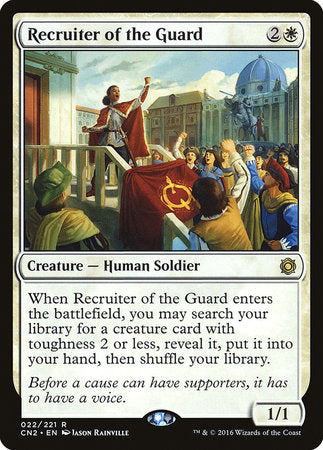 Recruiter of the Guard [Conspiracy: Take the Crown] | Jomio and Rueliete's Cards and Comics