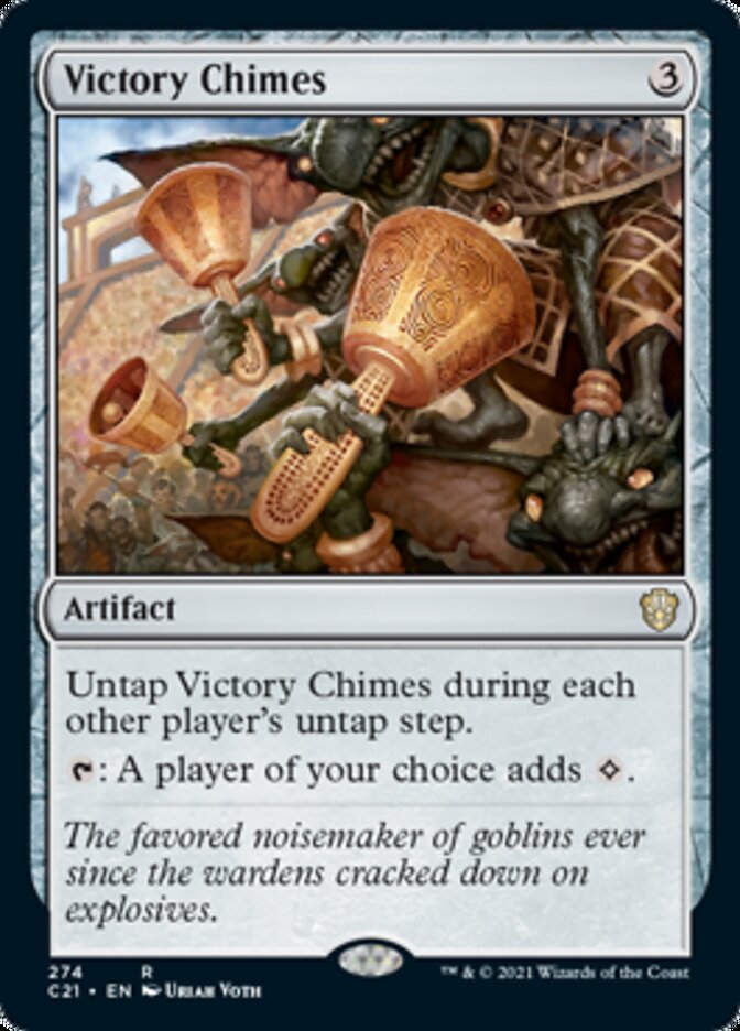 Victory Chimes [Commander 2021] | Jomio and Rueliete's Cards and Comics