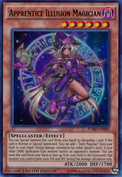 Apprentice Illusion Magician [JUMP-EN080] Ultra Rare | Jomio and Rueliete's Cards and Comics