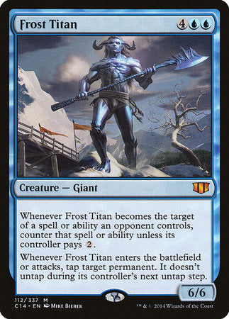 Frost Titan [Commander 2014] | Jomio and Rueliete's Cards and Comics