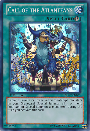 Call of the Atlanteans [SDRE-EN023] Super Rare | Jomio and Rueliete's Cards and Comics