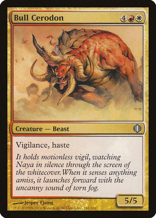 Bull Cerodon [Shards of Alara] | Jomio and Rueliete's Cards and Comics