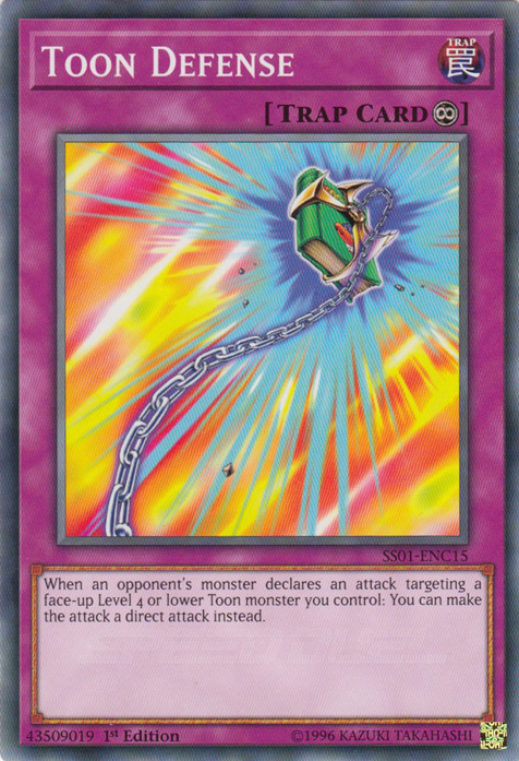 Toon Defense [SS01-ENC15] Common | Jomio and Rueliete's Cards and Comics