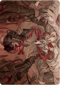 Thwart the Grave Art Card [Zendikar Rising Art Series] | Jomio and Rueliete's Cards and Comics