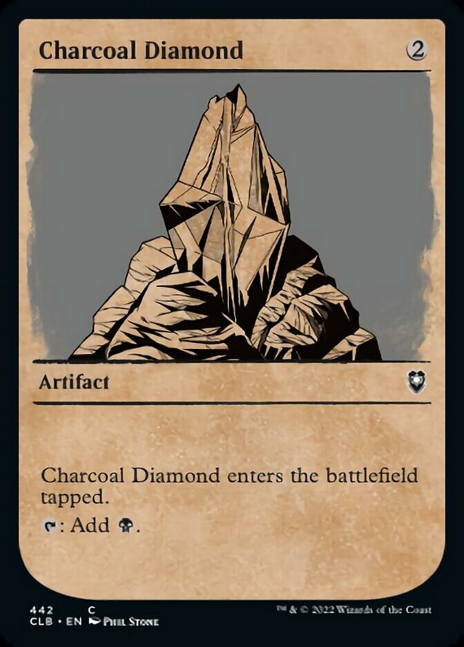 Charcoal Diamond (Showcase) [Commander Legends: Battle for Baldur's Gate] | Jomio and Rueliete's Cards and Comics