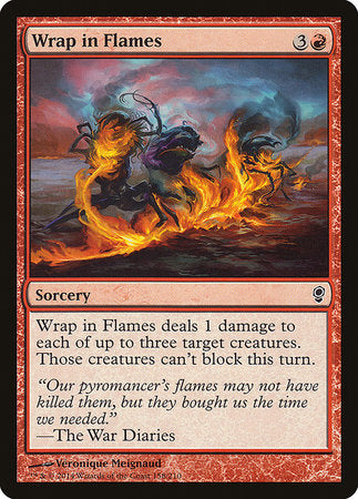 Wrap in Flames [Conspiracy] | Jomio and Rueliete's Cards and Comics