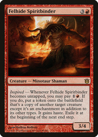 Felhide Spiritbinder [Born of the Gods] | Jomio and Rueliete's Cards and Comics